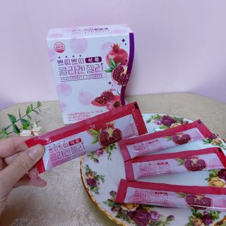 헬스업_쁘띠쁘띠석류콜라겐젤리_20g x 14포 — 5점을 준 리뷰어가 2021년 2월 올린 사용 사진