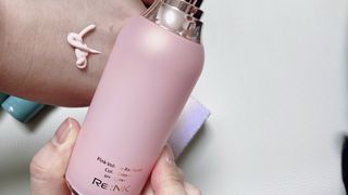리엔케이 핑크 볼륨 래디언스 컬러크림 에디션 — 4.5점을 준 리뷰어가 2022년 11월 올린 사용 사진