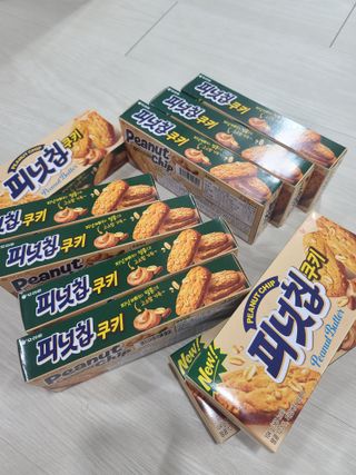 피넛칩쿠키M 10 케이스 — 5점을 준 리뷰어가 2022년 11월 올린 사용 사진
