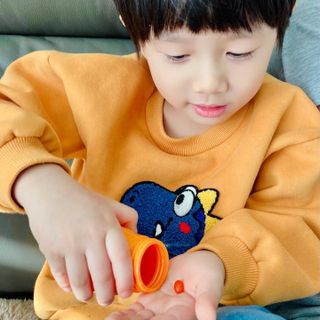 앙팡 츄어블 비타민D 1000 IU 130mg x 90정 — 3점을 준 리뷰어가 2022년 12월 올린 사용 사진