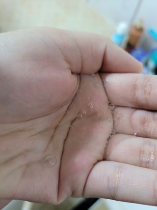 달리프 진저 베러 퍼퓸 탈모 완화 샴푸 1000ml 향 3종 — 5점을 준 리뷰어가 2020년 12월 올린 사용 사진