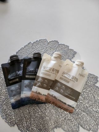 일일하우 슬리밍 플랜B 고소한 귀리맛, 진한 카카오맛 (체중조절식) — 5점을 준 리뷰어가 2023년 7월 올린 사용 사진