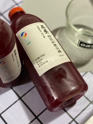 트롯전통식혜 트롯레드비트식혜 1리터 +500리터 — 5점을 준 리뷰어가 2021년 6월 올린 사용 사진