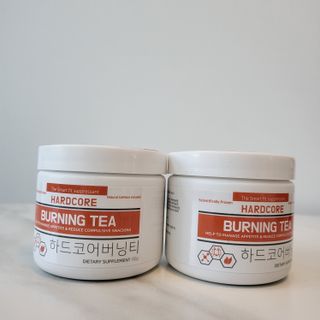 뉴트리션팩토리 하드코어버닝티 오리지널 — 5점을 준 리뷰어가 2021년 10월 올린 사용 사진