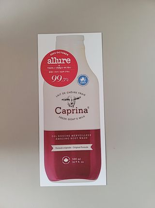 (구패키지)카프리나 프레쉬 산양밀크 어메이징 바디워시 500ml(오리지널향) — 5점을 준 리뷰어가 2023년 2월 올린 사용 사진