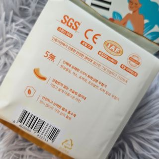 특허 받은 친환경 프리미엄 초슬림 생리대 나풀나풀 실속세트 — 5점을 준 리뷰어가 2023년 4월 올린 사용 사진