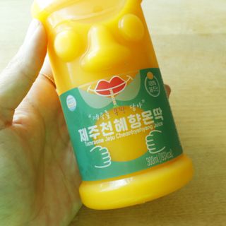 탐라원 제주의 맛, 몬딱주스 4종세트 - 한라봉몬딱주스, 천혜향몬딱주스, 청귤에이드, 당근몬딱주스 — 5점을 준 리뷰어가 2021년 8월 올린 사용 사진