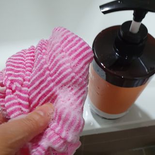 달리프 갈락토미세스 베러 퍼퓸 바디워시 러브피치 — 5점을 준 리뷰어가 2021년 3월 올린 사용 사진