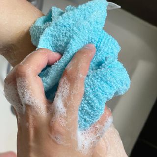 소노앙쥬 프렌들리 샴푸앤바스 + 호랑이아저씨 아토시카밤 — 5점을 준 리뷰어가 2022년 6월 올린 사용 사진