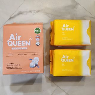 에어퀸 뉴브레스 유기농 생리대 4종 (팬티라이너 20P + 중형 10P + 대형 10P + 오버나이트 8P)_체험단 — 5점을 준 리뷰어가 2024년 6월 올린 사용 사진