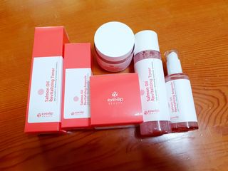 아이앤립 / EYENLIP 아이앤립 연어오일 리바이탈라이징 토너+앰플+크림 3종 세트 — 5점을 준 리뷰어가 2021년 7월 올린 사용 사진