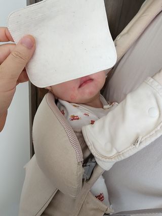 디어엘로디 오가닉 무표백 건티슈 — 5점을 준 리뷰어가 2022년 9월 올린 사용 사진