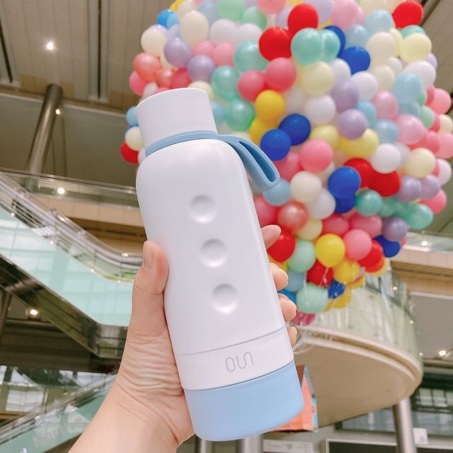 오운 듀얼캡 이중진공 보온보냉 텀블러 12oz 리뷰 사진