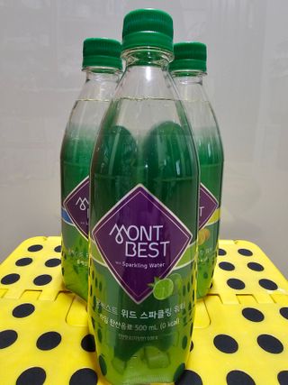 몽베스트 Montbest with Sparkling water Lime20병 — 5점을 준 리뷰어가 2023년 3월 올린 사용 사진