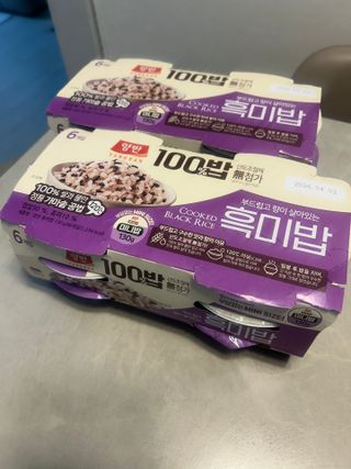 [구매평]양반 동원 양반 100밥 흑미밥, 130g, 12개 — 5점을 준 리뷰어가 2025년 5월 올린 사용 사진