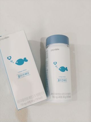 파파비오랩 승무원 콜라겐 콜라겐바다 — 4점을 준 리뷰어가 2021년 1월 올린 사용 사진