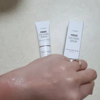 체르엠  프루브 콜라겐 앰플세럼 60ml 1병 — 5점을 준 리뷰어가 2022년 4월 올린 사용 사진