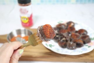 [서울시스터즈] 김치시즈닝 국내 최초 뿌려먹는 김치파우더 100g 1개+ 신제품 김치스낵 90g 2개 — 5점을 준 리뷰어가 2021년 8월 올린 사용 사진