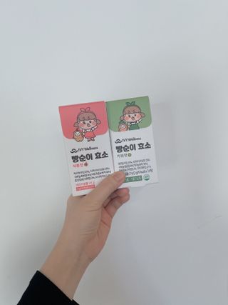 아이비웰니스 빵순이 효소 키위맛 7포 + 석류맛 7포 (총 14포, 2주분) — 4점을 준 리뷰어가 2022년 10월 올린 사용 사진