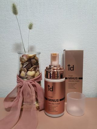 아이디플라코스메틱 아이디 브이로직 마이너스 필링 토너 110ml — 5점을 준 리뷰어가 2022년 5월 올린 사용 사진