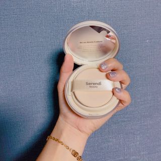 세렌디뷰티 퍼펙트 에어리 커버 쿠션 — 5점을 준 리뷰어가 2021년 6월 올린 사용 사진