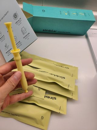 신비애(sinbiae) [신비애] 에센셜 락토 7개입 — 5점을 준 리뷰어가 2022년 9월 올린 사용 사진