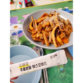 체인미 국화꽃 추출분말 에스오에스 곡류효소 과일채소 17종 혼합 분말 스틱 — 5점을 준 리뷰어가 2021년 12월 올린 사용 사진
