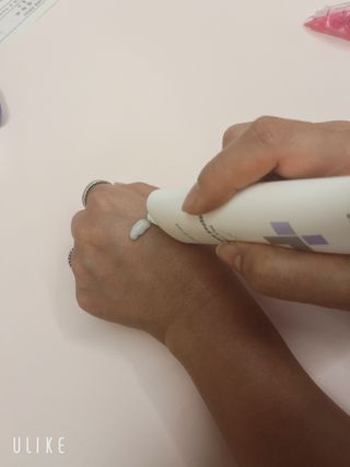 바노바기 코스메틱 바노바기 밀크씨슬 리페어 시카 선스크린 플러스 50ml — 4.5점을 준 리뷰어가 2023년 3월 올린 사용 사진