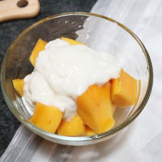 후디스 그릭요거트 무설탕저지방 — 5점을 준 리뷰어가 2021년 5월 올린 사용 사진