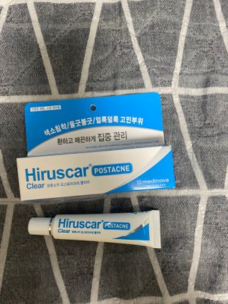 히루스카 포스트아크네 클리어 — 4.5점을 준 리뷰어가 2021년 2월 올린 사용 사진