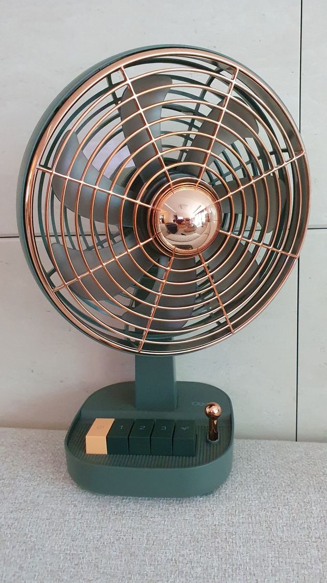 오감 레트로 무선 선풍기 리뷰 사진