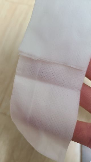 디레시피 세안이 필요없는 순한 클렌징 티슈 — 5점을 준 리뷰어가 2021년 1월 올린 사용 사진