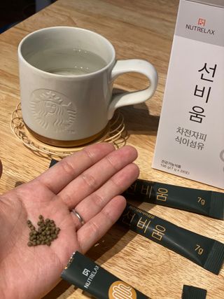 [뉴트릴렉스] 선비움 첨가물 없는 착한 차전자피 식이섬유  2박스 — 5점을 준 리뷰어가 2021년 8월 올린 사용 사진