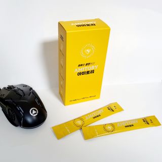 주식회사 씨크릿비에프랩 마시는 아미노산 아미토리 열대과일맛 14포 [1포, 5g / 보틀증정] — 5점을 준 리뷰어가 2023년 2월 올린 사용 사진