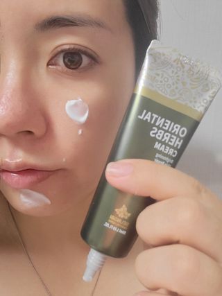 조아산코스메틱 승비 오리엔탈 허브 크림 + 승비 오리엔탈 허브 스킨 — 5점을 준 리뷰어가 2021년 11월 올린 사용 사진