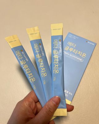메타웰빙 GC녹십자웰빙 메타 글루타치온 — 5점을 준 리뷰어가 2022년 10월 올린 사용 사진