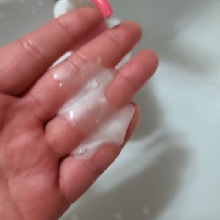 더마힐 헤어 컨디셔닝 샴푸 릴렉스 500ml — 5점을 준 리뷰어가 2021년 2월 올린 사용 사진