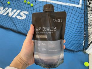 일일하우 슬리밍 플랜B 고소한 귀리맛, 진한 카카오맛 (체중조절식) — 5점을 준 리뷰어가 2023년 8월 올린 사용 사진