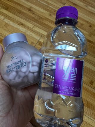 트루헬퍼 콜레스테롤 특급 낮추는 개선 영양제 1박스 2개월 — 4.5점을 준 리뷰어가 2023년 1월 올린 사용 사진