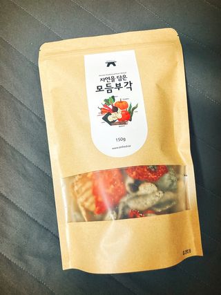 자연을담은모듬부각 — 5점을 준 리뷰어가 2022년 1월 올린 사용 사진