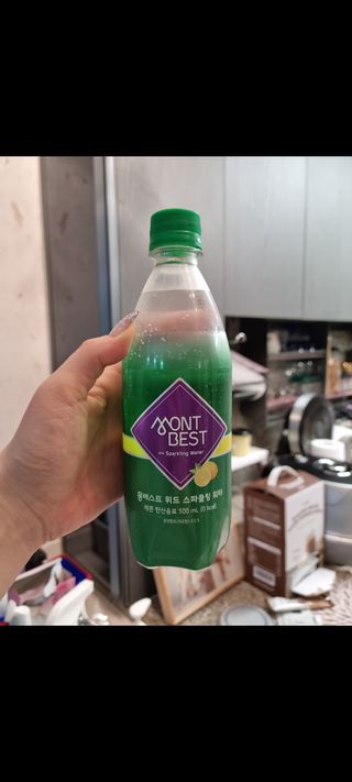 몽베스트 Montbest with Sparkling water Lemon OR Lime 20병(랜덤) — 5점을 준 리뷰어가 2022년 12월 올린 사용 사진