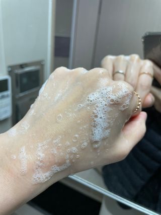 아이토리 시카 앰플 더블 클렌저 — 5점을 준 리뷰어가 2023년 2월 올린 사용 사진