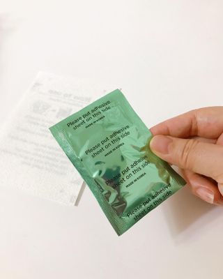 [레제르] 아로마 수액패치 발패치 30매입 -라벤더향/유칼립투스향/대나무향 — 5점을 준 리뷰어가 2022년 2월 올린 사용 사진