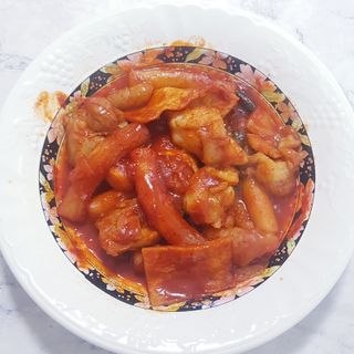 한성기업 무볼레 닭떡볶이+해물떡볶이 2종 세트 — 5점을 준 리뷰어가 2021년 9월 올린 사용 사진