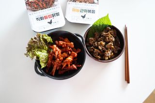 [닭집아들] 직화튤립닭발 & 마늘근위볶음 — 4점을 준 리뷰어가 2023년 10월 올린 사용 사진