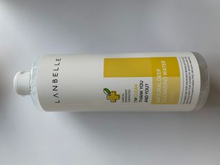 랑벨 내츄럴 딥 클렌징 워터 500ml — 5점을 준 리뷰어가 2022년 6월 올린 사용 사진
