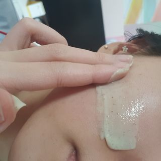 약손명가코스메틱 헤르비스 아로마 크림팩 50ml — 5점을 준 리뷰어가 2021년 2월 올린 사용 사진