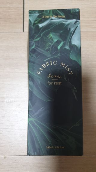 디어포레스트 숲속의 하루 패브릭미스트 (섬유향수/ 룸스프레이) 200ml — 4.5점을 준 리뷰어가 2022년 7월 올린 사용 사진