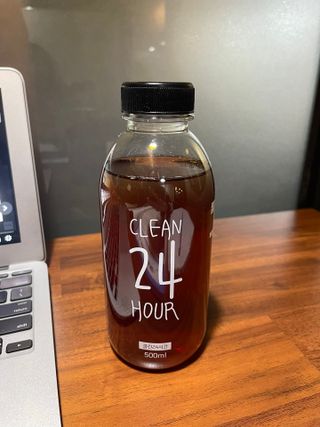 클린24시간 1BOX(5포) + 전용보틀(500ml) — 5점을 준 리뷰어가 2023년 2월 올린 사용 사진