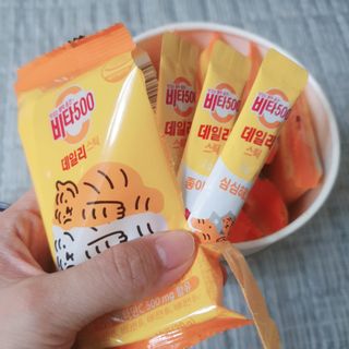 광동생활건강 프리 [광동] VB와 VC를 함유한 멀티 비타민 비타 500 데일리 스틱 180포 — 5점을 준 리뷰어가 2022년 8월 올린 사용 사진